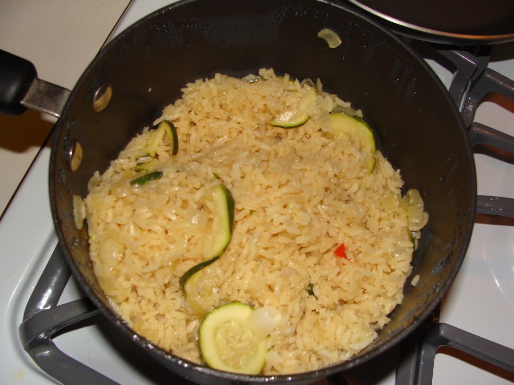 The Fragrant Hand Rice with Onions and Garlic By Special Request
